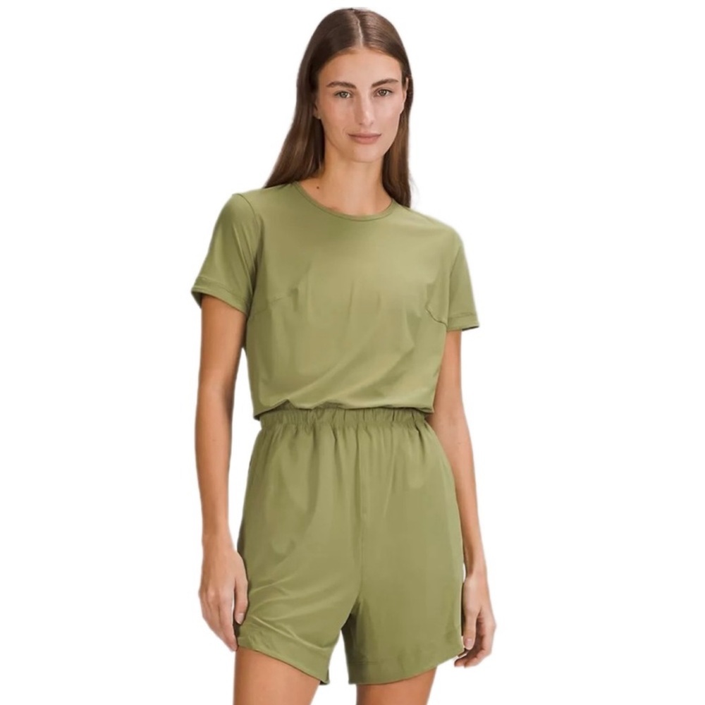Lululemon Olive Green Romper NWT